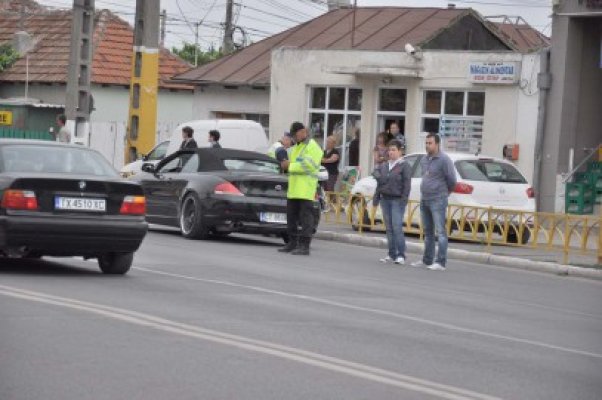 Prins la volan fără permis, pe Primăverii